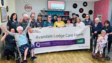 Avandale Lodge celebrates glowing report from CQC